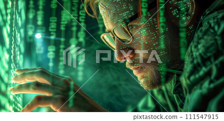 Engineer analyzing code 111547915