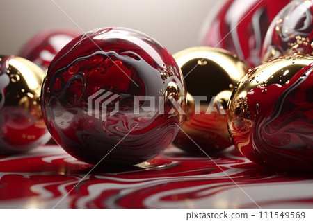 Gold liquid with Gold and Red waves Wallpaper marble Gold liquid with Gold and Red waves Wallpaper marble 111549569