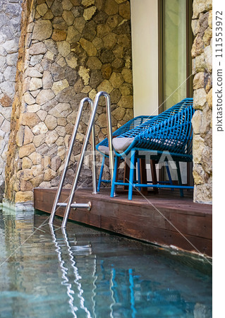 Access to privacy pool from hotel room. Access to privacy pool from hotel room. 111553972