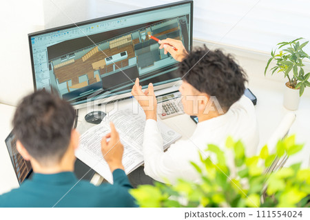 3D CAD 3D 3DCG 建築設計房屋室內2人 3D CAD 3D 3DCG 建築設計房屋室內2人 111554024