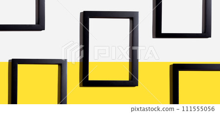 Blank rectangle picture frames Blank rectangle picture frames 111555056