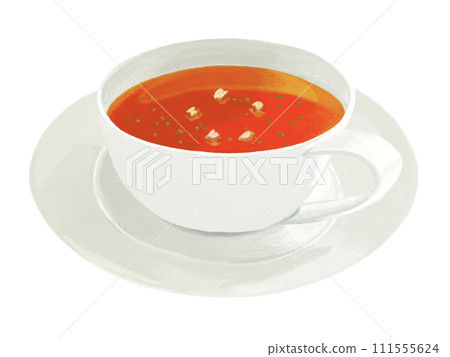 Consommé soup (with saucer) 111555624