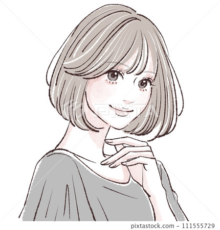 婦女和女孩插畫素材 111555729