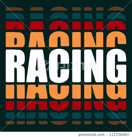 Racing color text background 111556063