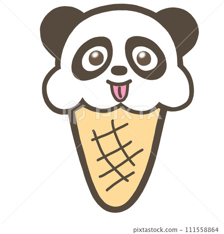 Panda Ice Cream (Akanbe ver) Animal Sweets 111558864