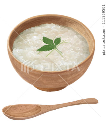 木匙稀飯（三葉） 111559591
