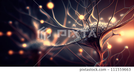 neural connections of the brain 111559663