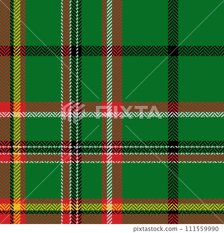 Colored background scottish cage herringbone texture. 111559990