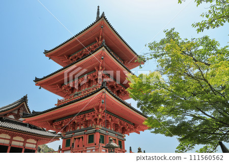 京都音羽山清水寺三層塔 京都音羽山清水寺三層塔 111560562