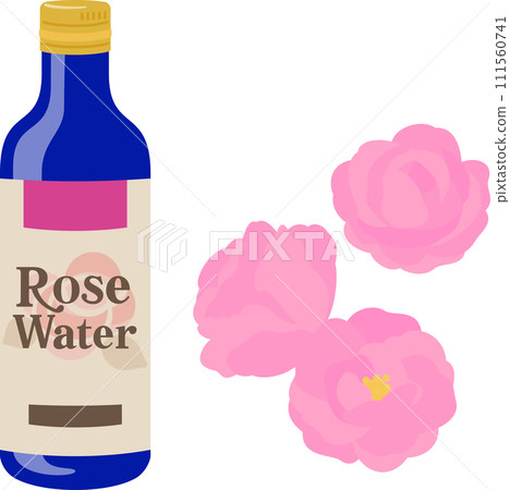 edible rose water 111560741