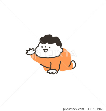 嬰兒爬行 嬰兒爬行 111561963