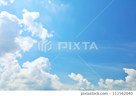 Summer blue sky and clouds 111562040