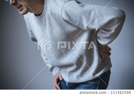 背痛、身體部位、沒有臉的男人 111562598