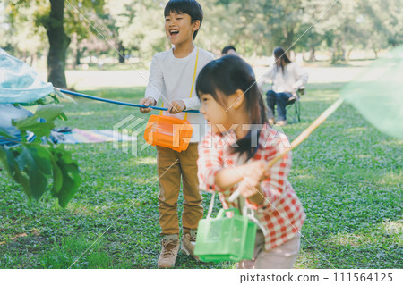 昆蟲採集 兒童 孩子 111564125