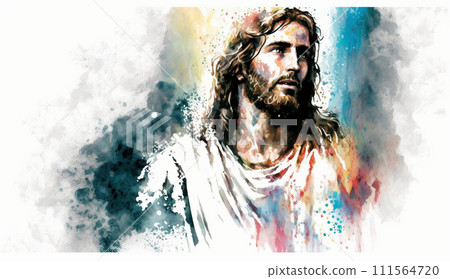 jesus christ portrait 111564720