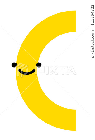 Arc geometric figure vector illustration 111564822