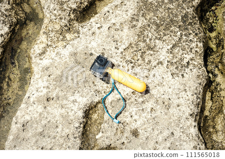 Compact underwater camera. Compact underwater camera. 111565018