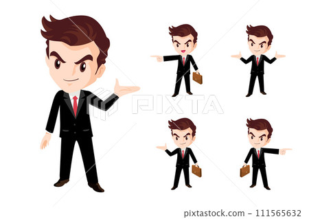 business man character 08 business man character 08 111565632