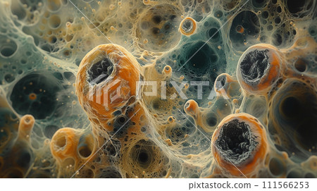 可能在火星上發現的假設微生物的顯微圖像 可能在火星上發現的假設微生物的顯微圖像 111566253