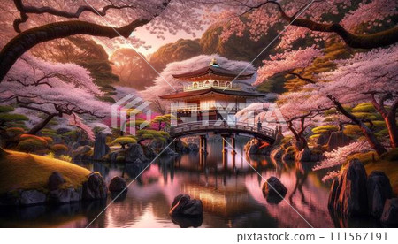 櫻花素材 櫻花的各種姿態 美景 風景 櫻花樹 櫻花公園 滿開的櫻花 111567191