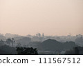Bangkok (Thailand) 14022024- Sunset cityscape view with beautiful sky. Colorful cloud and sky sunset. 111567512