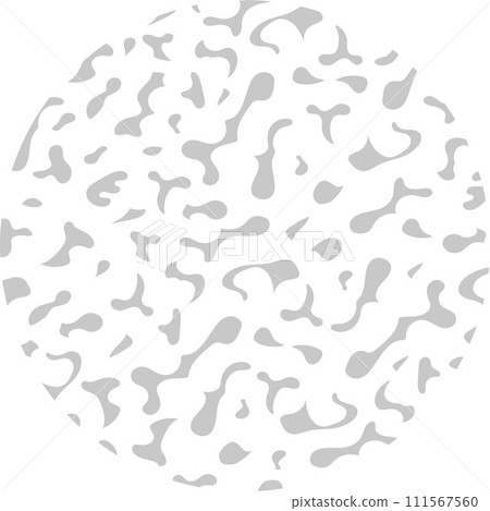 Illustration of circular amorphous pattern 111567560