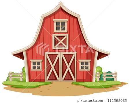 Charming Red Barn in Countryside Charming Red Barn in Countryside 111568085
