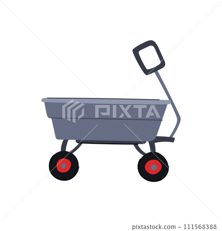 barrow wheelbarrow cartoon vector illustration barrow wheelbarrow cartoon vector illustration 111568388