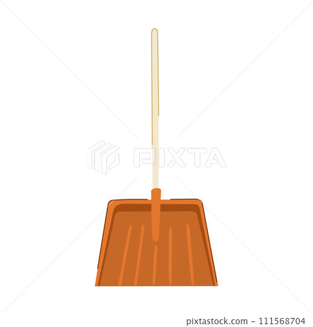 winter snow shovel cartoon vector illustration winter snow shovel cartoon vector illustration 111568704