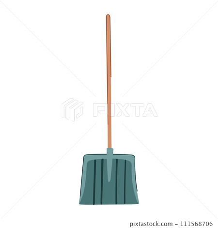 silhouette snow shovel cartoon vector illustration silhouette snow shovel cartoon vector illustration 111568706