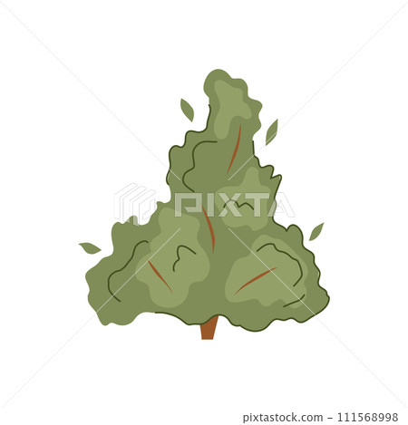 hedge garden shrub cartoon vector illustration hedge garden shrub cartoon vector illustration 111568998