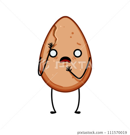 cute egg character cartoon vector illustration cute egg character cartoon vector illustration 111570019