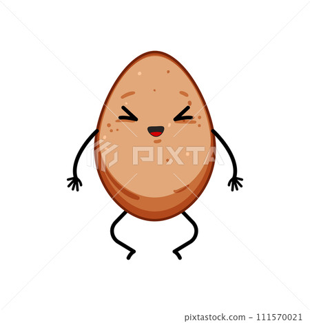 face egg character cartoon vector illustration face egg character cartoon vector illustration 111570021
