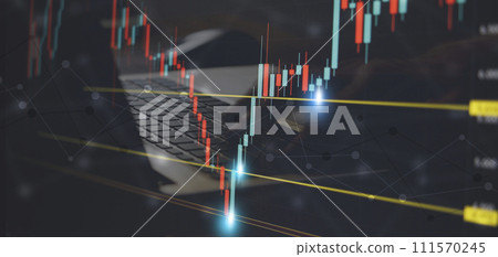 break of structure on financial chart 111570245