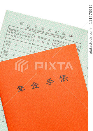 pension book  111570912