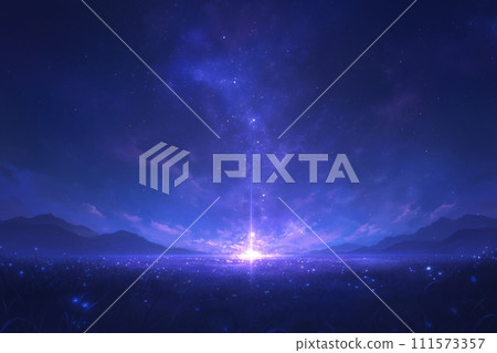 夢幻宇宙的黎明：發出神秘光芒的恆星 AI 影像 47 111573357