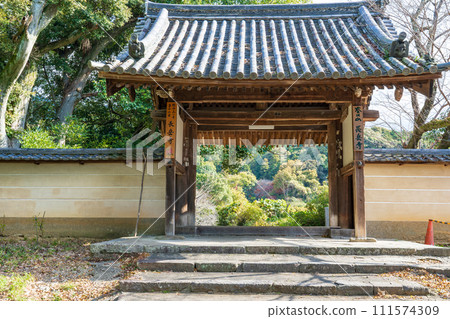 奈良縣天理市長岳寺大門 奈良縣天理市長岳寺大門 111574309