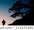 一個人離開了樹，並承諾會再次見面。 111575985