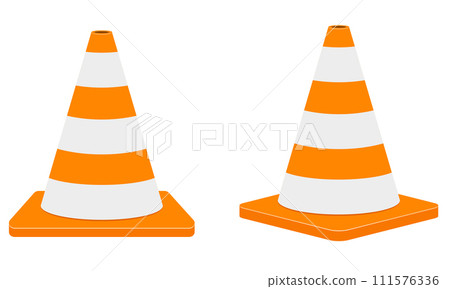road barriers to restrict traffic transport stock vector illustration 111576336