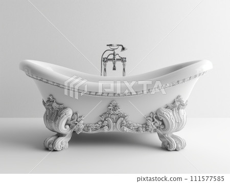 old vintage bathtub 111577585