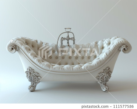old vintage bathtub 111577586