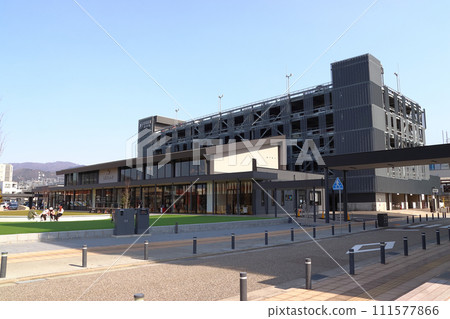 Hokuriku Shinkansen Tsuruga Station West Exit/Machinami Exit Station Building 111577866