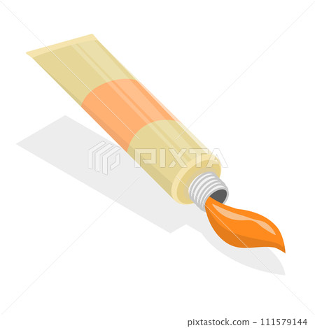 3D Isometric Flat Vector Set of Toothpaste Of Different Tastes. Item 3 3D Isometric Flat Vector Set of Toothpaste Of Different Tastes. Item 3 111579144