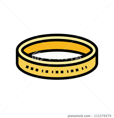 bracelet jewelry fashion color icon vector illustration bracelet jewelry fashion color icon vector illustration 111579374