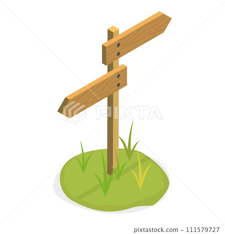3D Isometric Flat Vector Set of Signboard Collection. Item 5 3D Isometric Flat Vector Set of Signboard Collection. Item 5 111579727