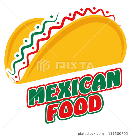 Mexican food Local food logo Vector Mexican food Local food logo Vector 111580793