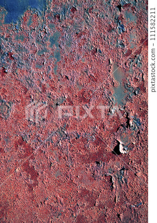Abstract rusty metal texture, rusty. Unprotected from atmospheric wet influences Rusty metal.  111582211