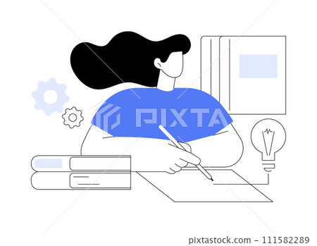 Brainstorming isolated cartoon vector illustrations. 111582289