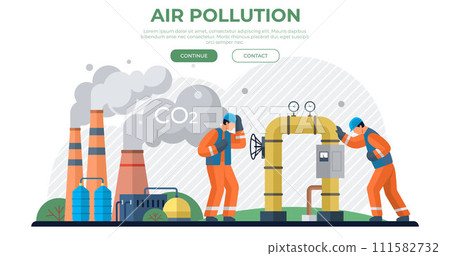Air pollution vector illustration. Natures tears fall as we pollute air, lifeblood our fragile ecosystem The air pollution metaphor is stain, mark shame on canvas environmental ethics Air pollution vector illustration. Natures tears fall as we pollute air, lifeblood our fragile ecosystem The air pollution metaphor is stain, mark shame on canvas environmental ethics 111582732