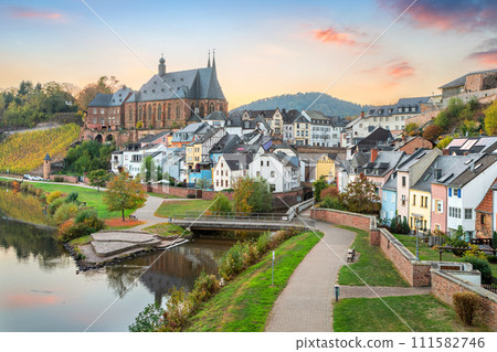 View of  Saarburg, Germany 111582746